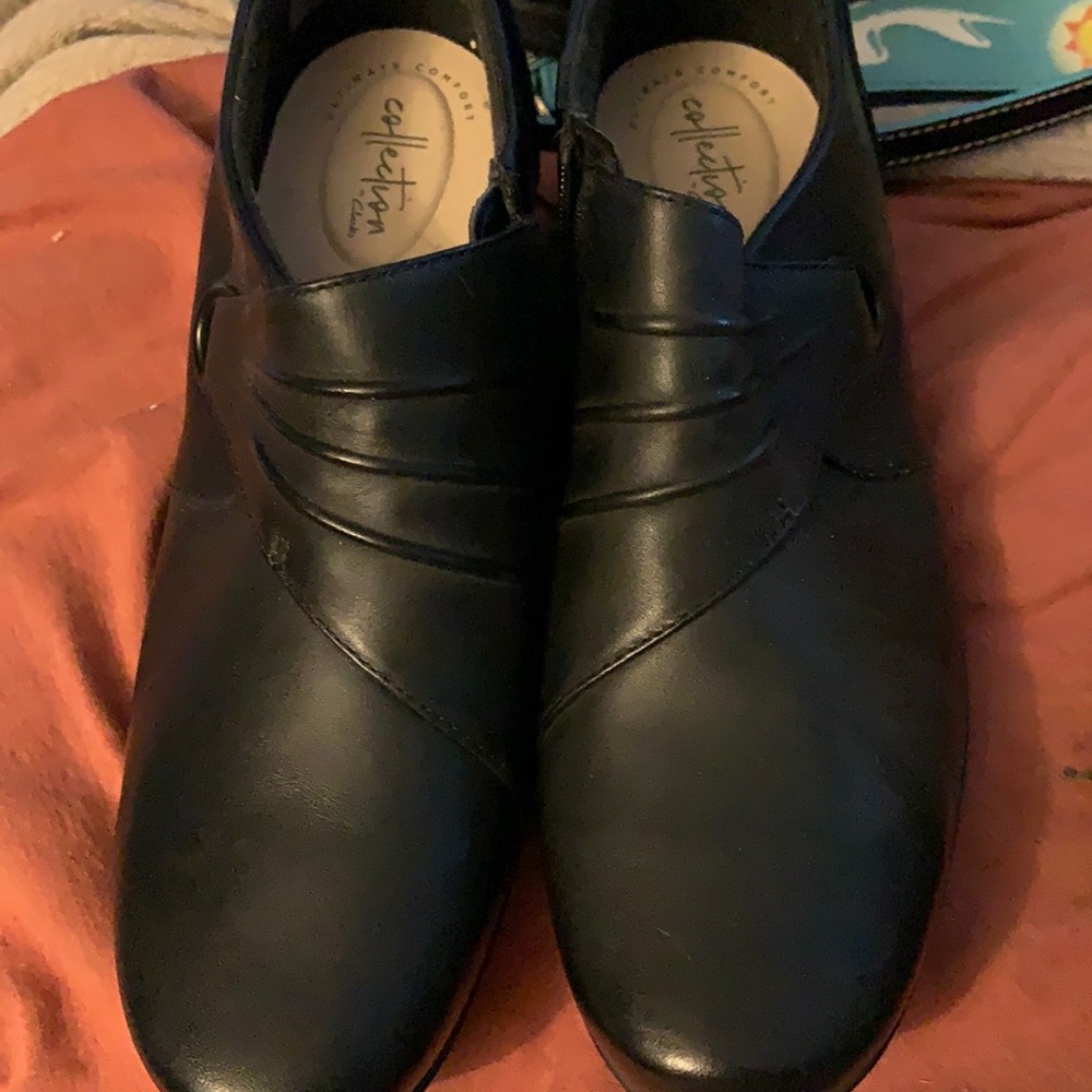 Clarks half boot size 9